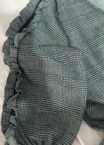 Gri Ekose V Yaka Uzun Kollu Tunik - Görsel 4