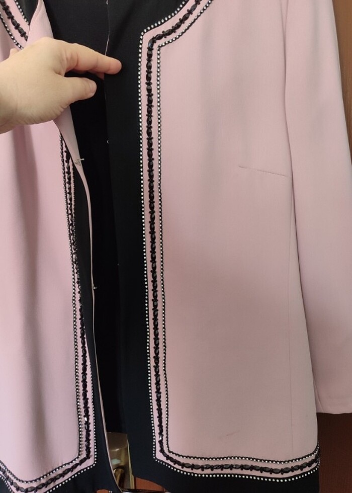 Bluz+ceket ikili takım 52-54 beden - Görsel 2