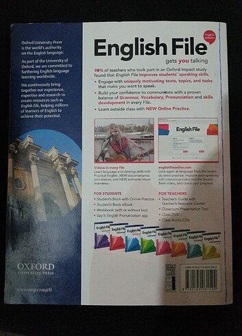  Beden English File Oxford Orijinal