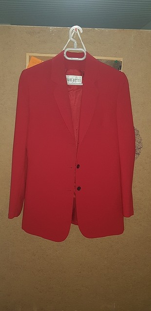 blazer kırmızı 