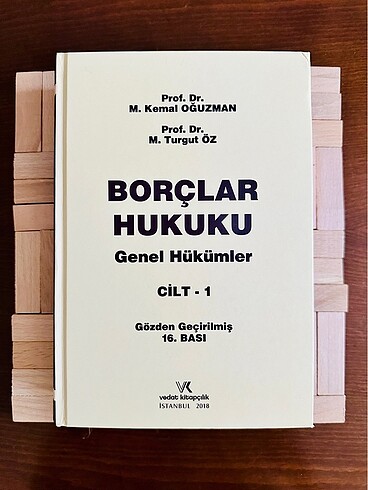  Beden MÜHF'23 mezunundan BORÇLAR GENEL seti ORİJİNAL OĞUZMAN 1-2. CİLT