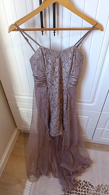 Şık kısa abiye - Görsel 6