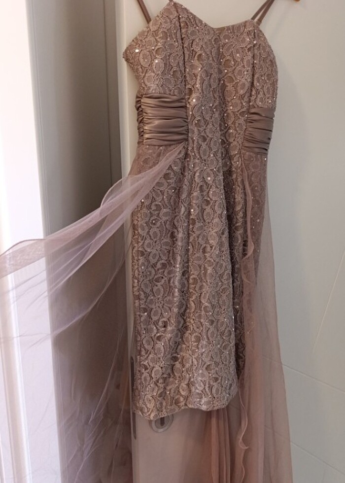 Şık kısa abiye - Görsel 4