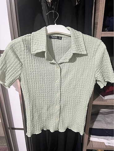 Mint yeşili bluz