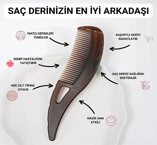 Beden Renk Kepek Kaldirma & Anti-statik Masaj Firçasi | Kendi Kendini Temiz
