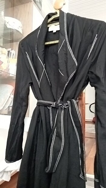 36 Beden siyah Renk Temiz kimono