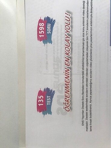  TYT YKS matematik soru bankası ens