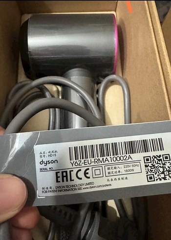 Beden Dyson Supersonic Saç Kurutma Makinesi Gri