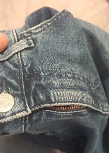 Kadın mavi  Normal Boy Denim Jean mark and Spencer - Görsel 7