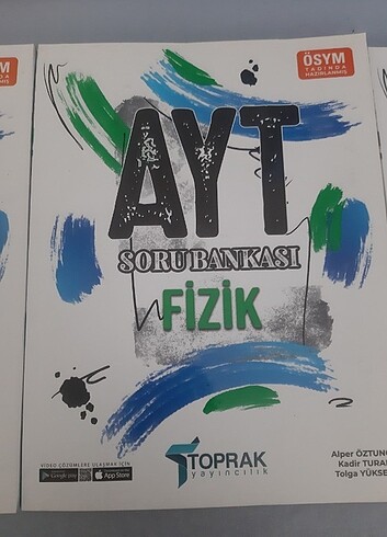 Toprak Yayınları Ayt Fizik soru bankası