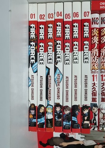 Fire Force 1-7 Cilt Manga Seti