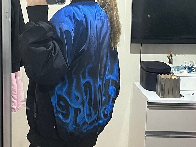 s Beden siyah Renk bershka billie eilish ceket