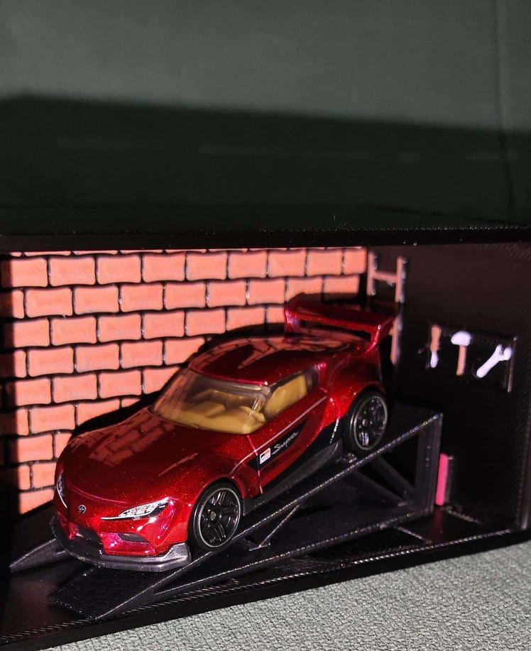 hotwheels garaj ve stand - Görsel 2