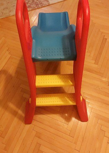 Koyu Mavi Çocuk Kaydırağı - Görsel 2