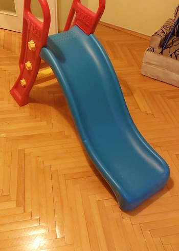 Koyu Mavi Çocuk Kaydırağı - Görsel 4