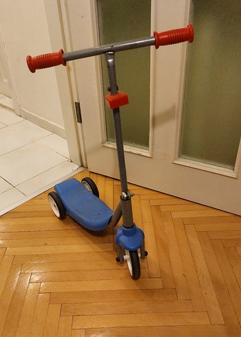 Renkli Mavi Çocuk Scooterı - Görsel 2