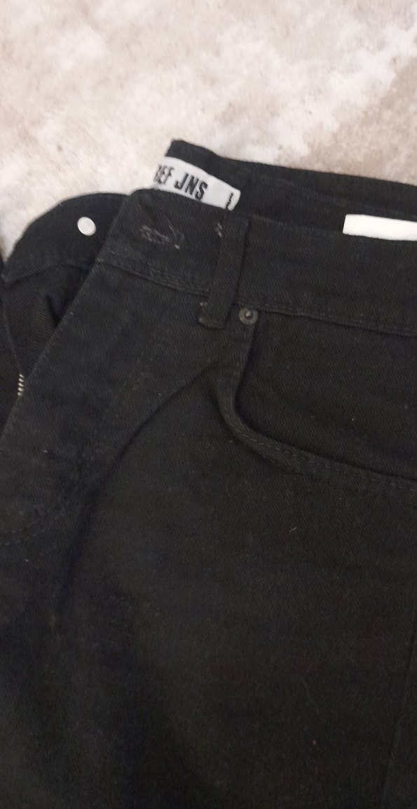 Siyah Normal Boy Regular Fit Kot Pantolon - Görsel 2