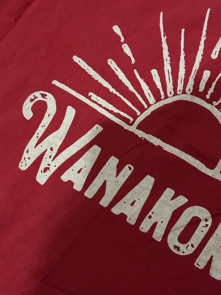 Kırmızı Kadın Kısa Kollu Tişört - Görsel 4