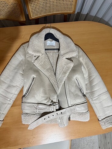 l Beden Stradivarius biker ceket