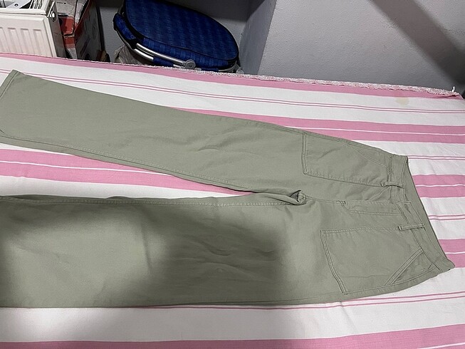 36 Beden yeşil Renk pantolon