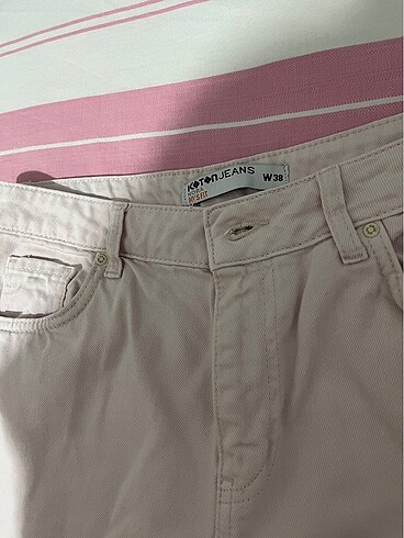 38 Beden pembe Renk pantolon
