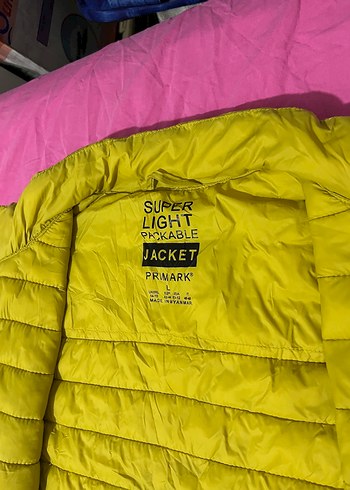Primark Sarı Fermuarlı Kadın Mont