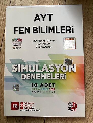 3D AYT Fen Bilimleri Deneme