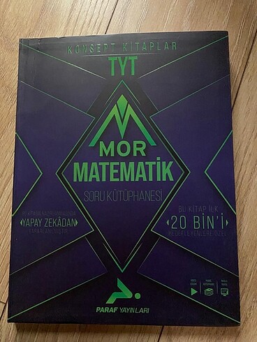 Paraf Yayınları Mor Matematik Soru Bankası