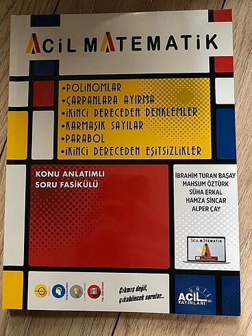 Acil Matematik Konu Anlatımlı Soru Fasikülü