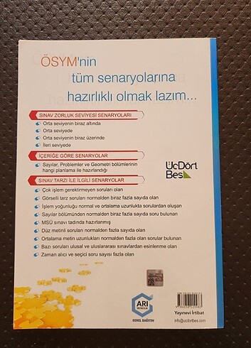 SIFIR 345 TYT MATEMATİK 10'LU DENEME (2024)