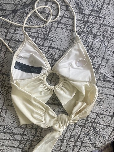 Diğer Bej halkalı bikini üstü
