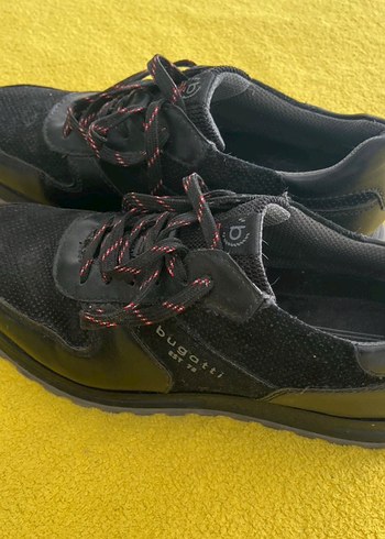 Siyah Sokak Stili Erkek Ayakkabı Bağcıkları - Görsel 2