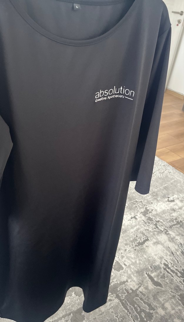 Siyah Uzun Kollu spor elbise - Görsel 2