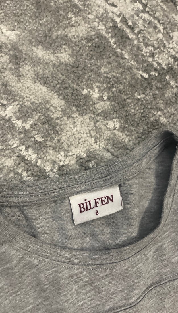 Bilfen okulKız Çocuk Gri Kısa Kollu Baskılı Tişört - Görsel 3