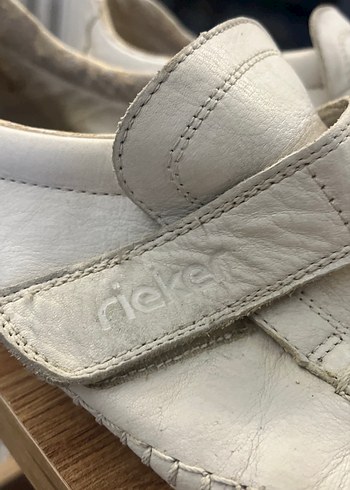 Ricker markaBeyaz Deri Erkek Özel Ayakkabı - Görsel 3