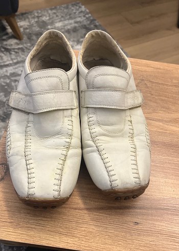 Ricker markaBeyaz Deri Erkek Özel Ayakkabı - Görsel 2