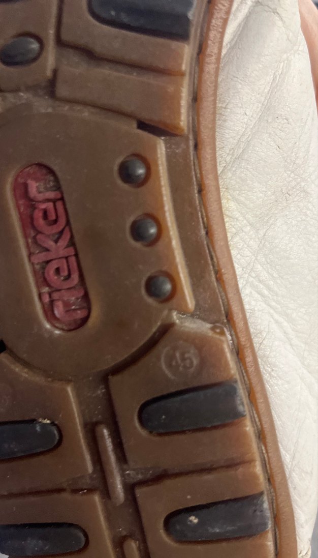 Ricker markaBeyaz Deri Erkek Özel Ayakkabı - Görsel 5