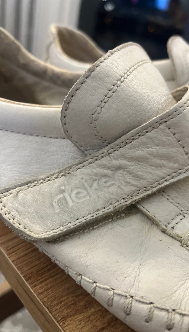 Ricker markaBeyaz Deri Erkek Özel Ayakkabı - Görsel 3