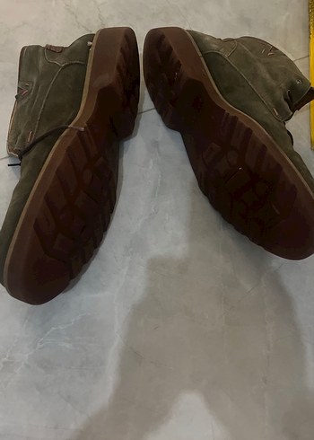 Yeşil Süet Erkek Bot, Tokalı - Görsel 2