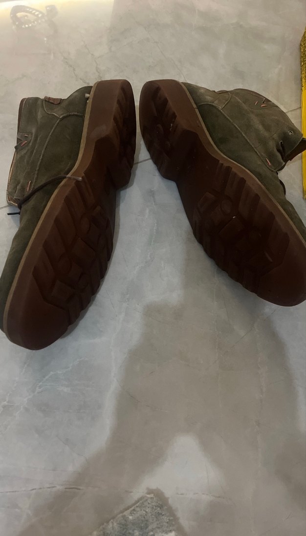 Yeşil Süet Erkek Bot, Tokalı - Görsel 2