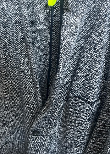 Gri Erkek Düğmeli Regular Fit ceket - Görsel 3