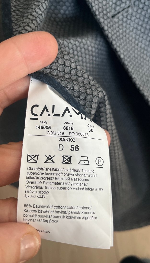 Gri Erkek Düz Desensiz Ceket - Görsel 4