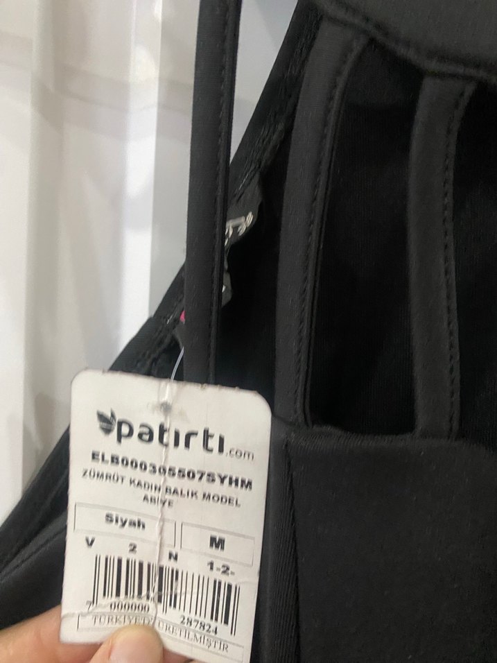 Siyah Yüksek Yakalı Uzun Kadın Abiye Elbise - Görsel 5