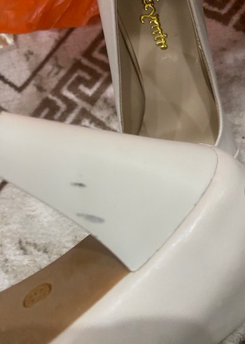 Bej Kadın Dolgu Topuklu Ayakkabı - Görsel 2