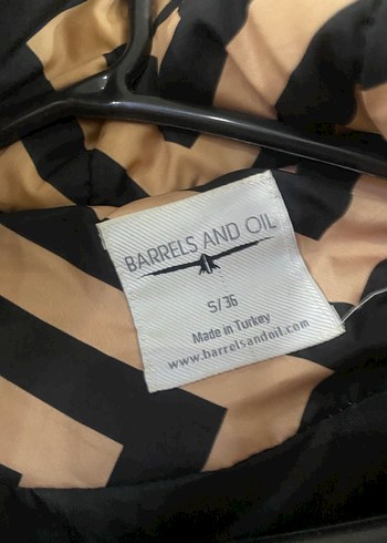 Kahverengi Desenli Kısa Kadın Kışlık Ceket - Görsel 3