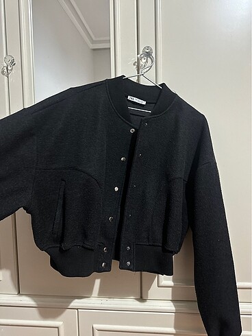 Zara Zara siyah bomber ceket