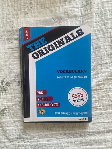 İngilizce kelime kitabı 5555 kelime 3. Baskı