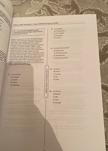 YÖKDİL Mini Deneme Kitabı 10x40 - Görsel 2