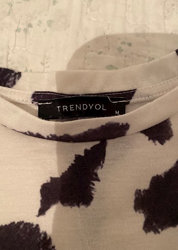 Trendyol & Milla Baskılı Gevşek Kesim Kısa Kollu Kadın Tişört