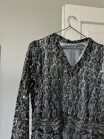 46 Beden Gri Kaftan
